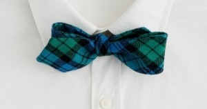 Campbell Tartan Bow Tie by J. Crew