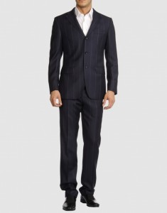 Cantarelli Three Button Stripe Suit