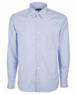 Comme des Garcons Blue Striped Shirt