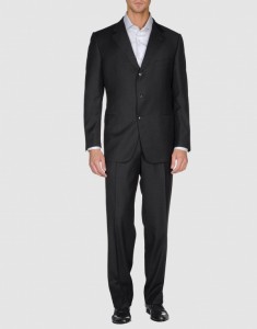 Ermenegildo Zegna Steel Grey Three-Button Suit