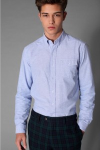 J. Press for Urban Outfitters Blue Button Down Shirt