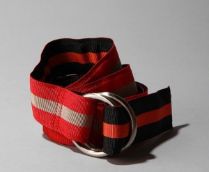 J. Press for Urban Outfitters Webbed Stripe Belt
