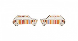 Paul Smith Multi Stripe Car Cufflinks