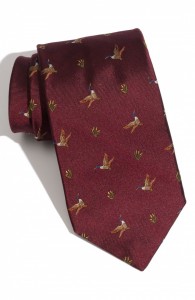 1901 Woven Silk Duck Tie
