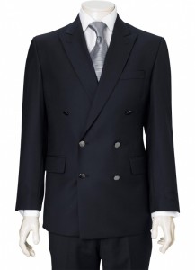 Austin Reed Double-Breasted Navy Blazer