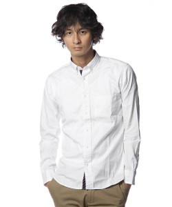 BEAUTY & YOUTH Regimental Oxford Shirt