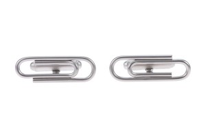 Brink Paperclip Cufflinks