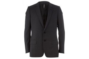 Dior Homme Dark Grey Wool Suit