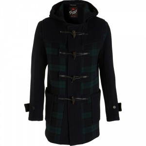 Gloverall Plaid Duffle Coat