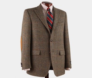 J. Press Harris Tweed Presstige Sack Sportcoat