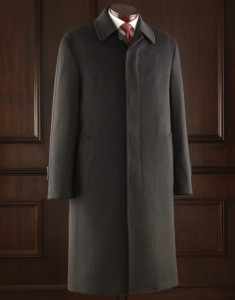 J. Press Single Breasted Four Button Topcoat