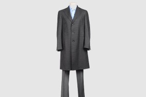 Lardini Houndstooth Topcoat