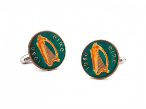 Penny Black 40 Irish Eire Cufflinks