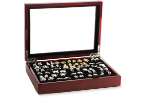 Ravi Ratan Oak Cuff Link Box