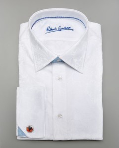 Robert Graham White Colin Paisley Shirt