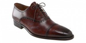 Santoni ‘Knox’ Cap Toe Oxford