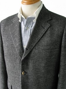 Van Jacket Houndstooth Check Jacket
