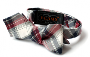 Beams Plus Tartan Bow Tie