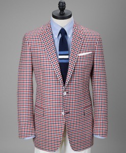 Brooks Brothers Gingham Multi Check Sport Coat