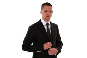 Dunhill Dark Green Double-Faced Flannel Blazer