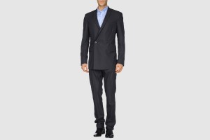 Exte Single Button Double Breasted Suit