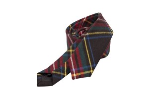 Fred Perry Tartan Skinny Tie