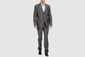 Gazzarrini Grey Wool Suit