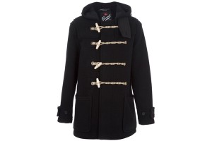 Gloverall Black Duffle Coat