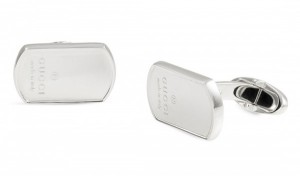 Gucci Dog Tag Cufflinks