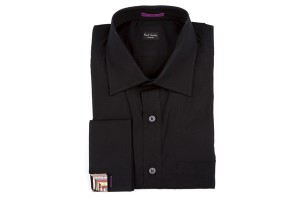 Paul Smith London Black Classic Fitted Formal Shirt