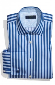 Ted Baker Trim Fit Striped Dress Shirt