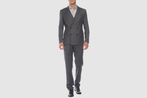 Tonello Grey Double Breasted Suit