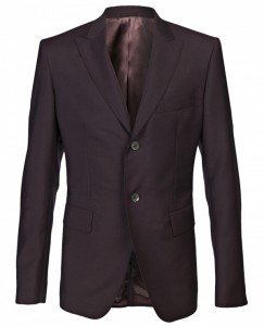 Alexander McQueen Plum Wool Blazer