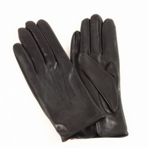 Black Hairsheep Leather Gloves by Dents