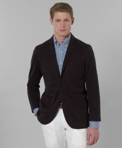 Brooks Brothers Garment-Dyed Unlined Sport Jacket