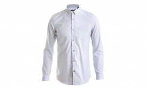 Burberry Prorsum Fine Stripe Cotton Shirt