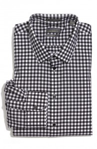 Calibrate Slim Fit Gingham Dress Shirt