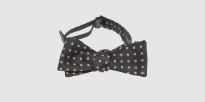 Daniele Alessandrini Homme Red Dot Bow Tie