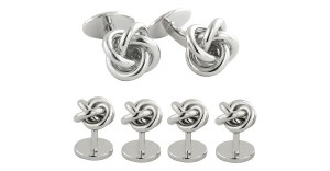 David Donahue Knot Cufflink & Stud Set