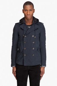 Dsquared2 Hooded Peacoat