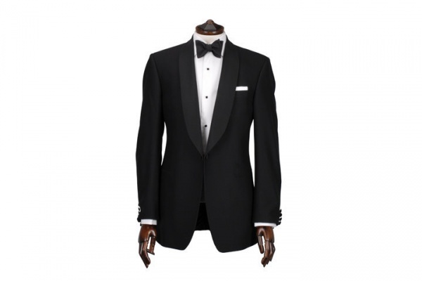Ede & Ravenscroft Black Shawl Collar Dinner Jacket