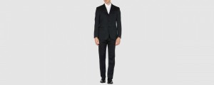 Gai Mattiolo Couture Midnight Blue Suit