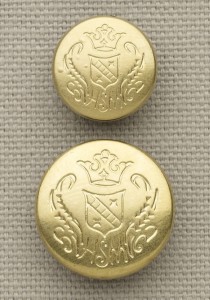 Gold Hart Schaffner Marx Crest Button Set