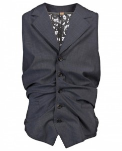 John Galliano Lace Back Vest