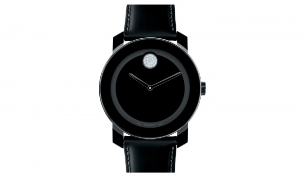 Movado ‘Large Bold’ Swarovski Crystal Marker Watch