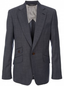 Vivienne Westwood Slim Fit Grey Wool Suit