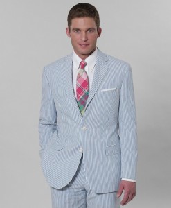 Brooks Brothers Seersucker Fitzgerald Fit Suit