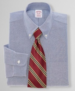 Brooks Brothers Traditional Fit Oxford Cloth Button Down Shirt