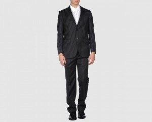 Cantarelli Three Button Pinstripe Suit