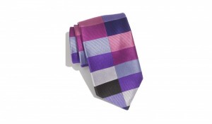 Duchamp ‘Split Harlequin’ Woven Silk Tie